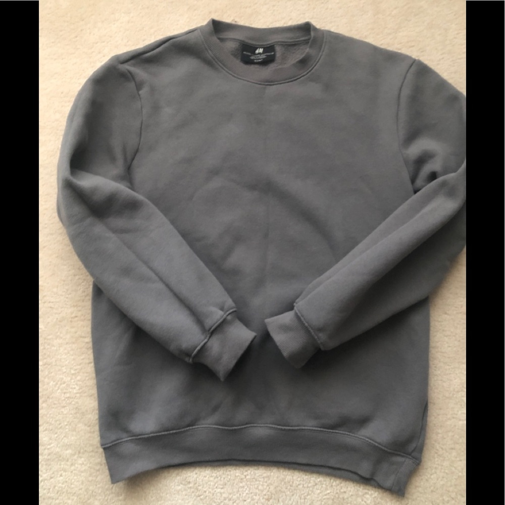 Dark Grey pullover sweatshirt